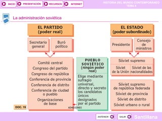 La administración soviética DOC. 19 
