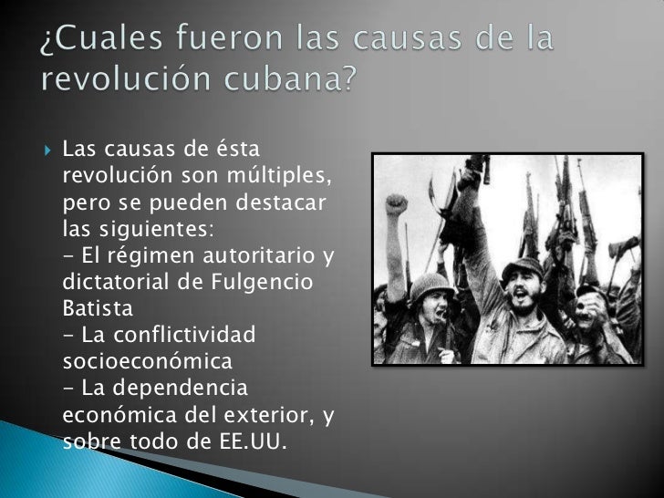 Las Causas De La Revolución Cubana es.slideshare.net