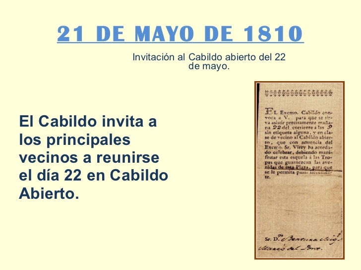 La revolucion de mayo