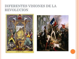 DIFERENTES VISIONES DE LA REVOLUCION 