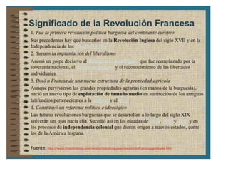 La revolución francesa 4º ESO