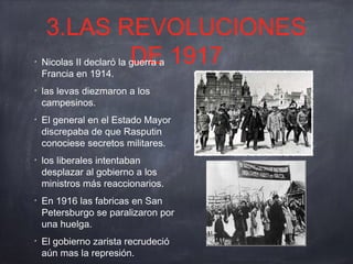 La revolucion rusa. Carmen Cáceres y Pilar Sánchez Yun