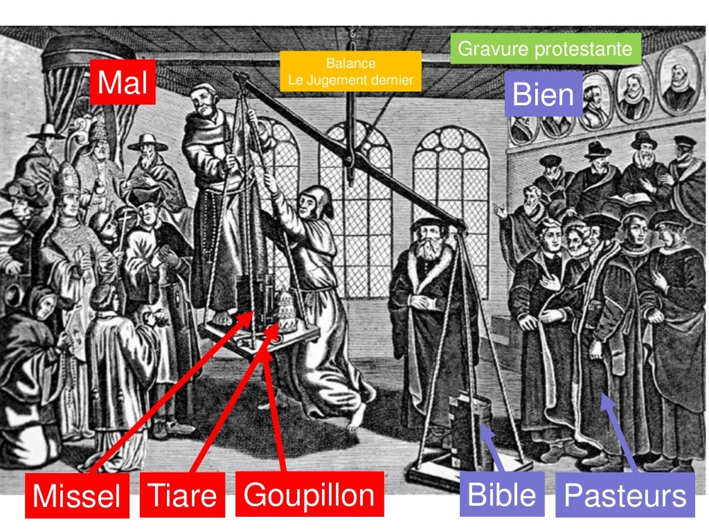 La Réforme protestants vs catholiques La Réforme protestants vs catholiques