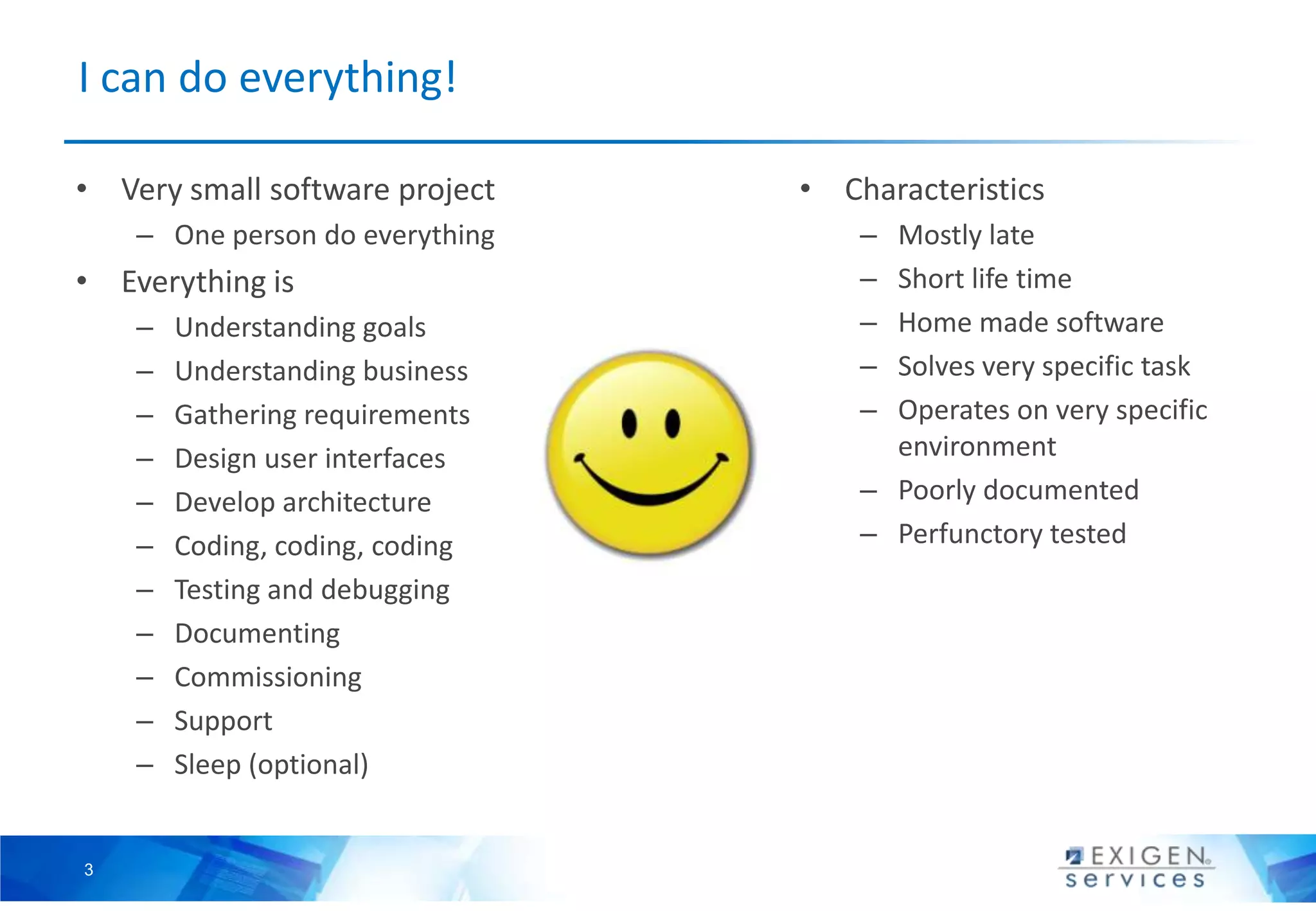 Large Scale Software Project | PPT