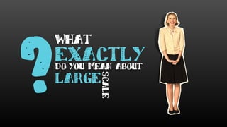 what
do you Mean
scale
about
 