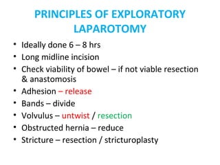 Large bowel obstruction -dr.p.saravanakumar ms pg tanjore medical ...