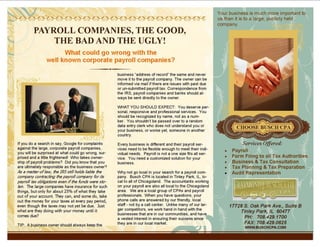 Large corporate payroll companies