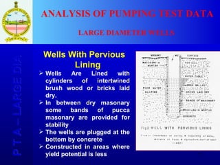 Well Dia Program Large Dia Well Tests | PPT
