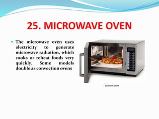 Large Equipment in the Kitchen | PPTX