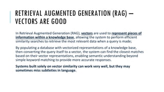 Vectorised Language The Large Language Model is not doing what you think it is. | PDF