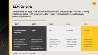 Large Language Models (LLMs) - Level 3 Slides | PDF