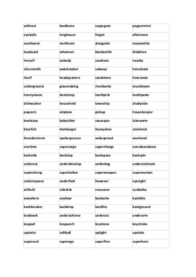 compound-adjectives-list-pdf-foto-kolekcija