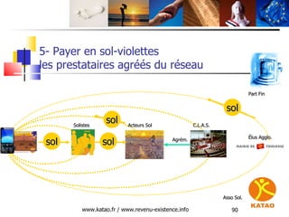 www.katao.fr / www.revenu-existence.info Agrém. Solistes Acteurs Sol C.L.A.S. Part Fin 5- Payer en sol-violettes  les pres...