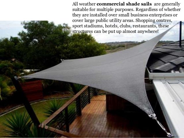 Large Scale Applications Of Shade Sails