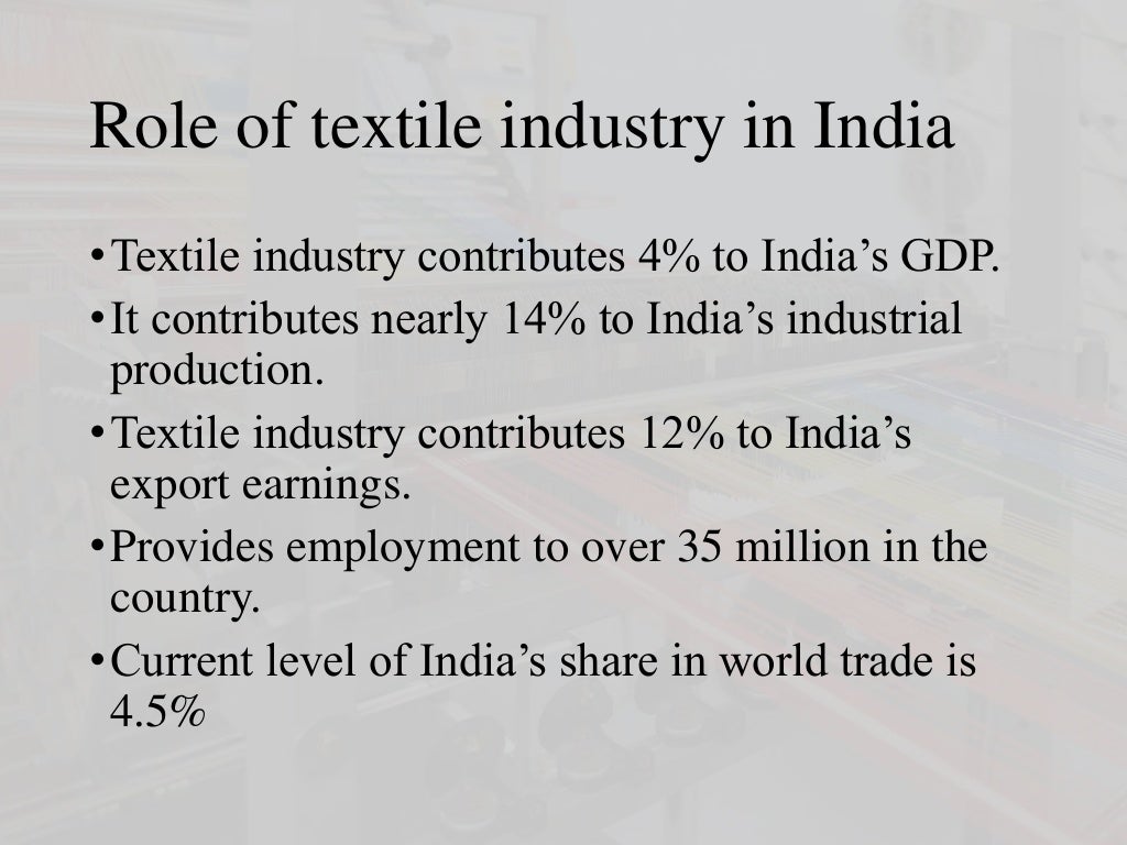 Large scale industry