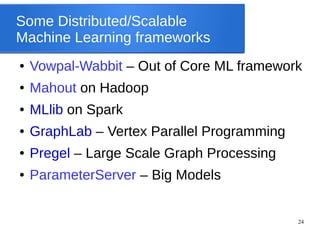 Challenges in Large Scale Machine Learning | ODP