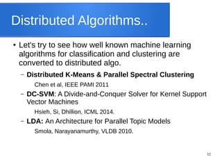 Challenges in Large Scale Machine Learning | ODP