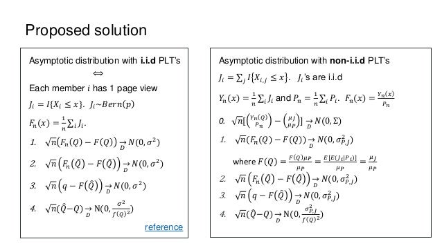 Large Scale Online Experimentation With Quantile Metrics