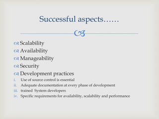 Large scale software development | PPTX