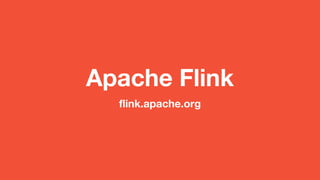 Large scale stream processing with Apache Flink | PDF