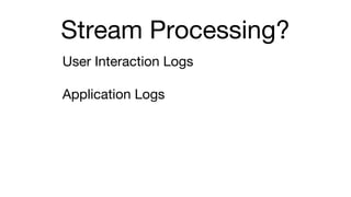 Large scale stream processing with Apache Flink | PDF