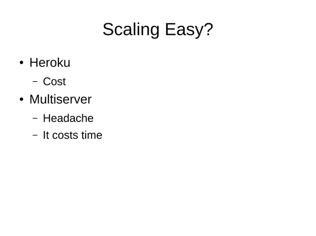 Large scale web apps | PPT
