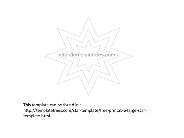 star templates printable for