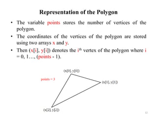 An Algorithm to Find the Largest Circle inside a Polygon | PPTX