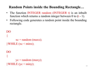 An Algorithm to Find the Largest Circle inside a Polygon | PPTX