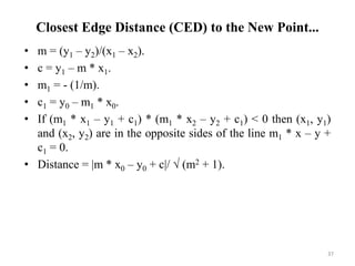 An Algorithm to Find the Largest Circle inside a Polygon | PPTX
