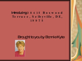 Introducing  38415 Boxwood Terrace, Selbyville, DE, 19975 Brought to you by Bonnie Kyte 