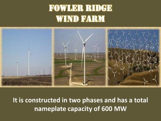 World's Largest Wind Farms | PPTX