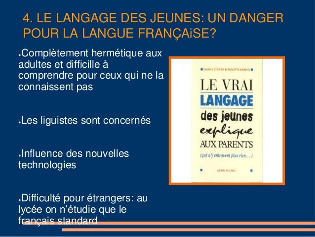 Que Veut Dire Pls Langage Jeune L'argot et le langage des jeunes