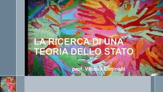 prof. Vittoria Ciminelli
 