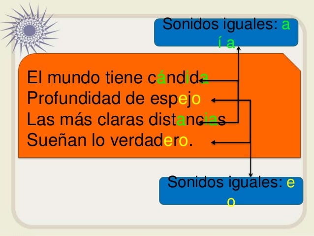 La rima y el esquema métrico