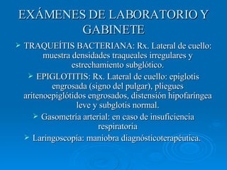 Traqueitis Rx LaringotraqueíTis(Lt)Expo | PPT
