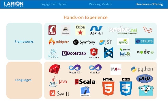 tools test of istqb types LARION Model Engagement