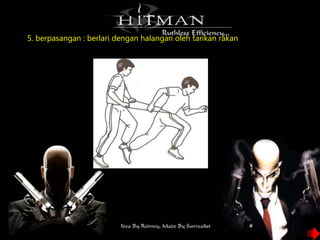 5. berpasangan : berlari dengan halangan oleh tarikan rakan
 