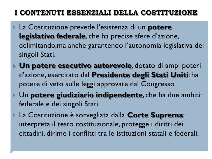 costituzione americana