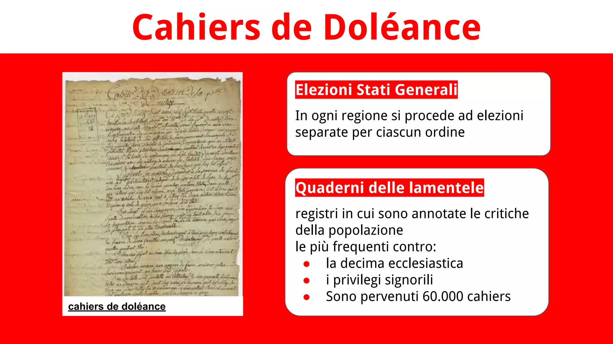 La rivoluzione francese PPT