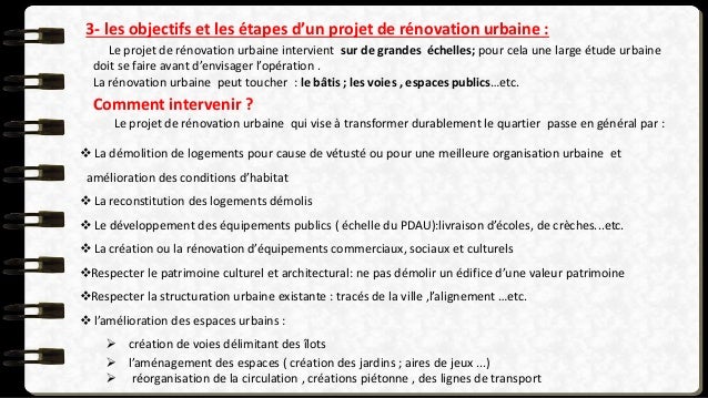 rénovation urbaine procédure