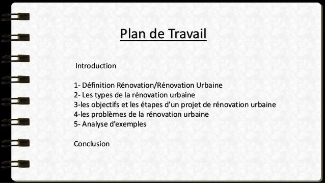 la rénovation urbaine définition