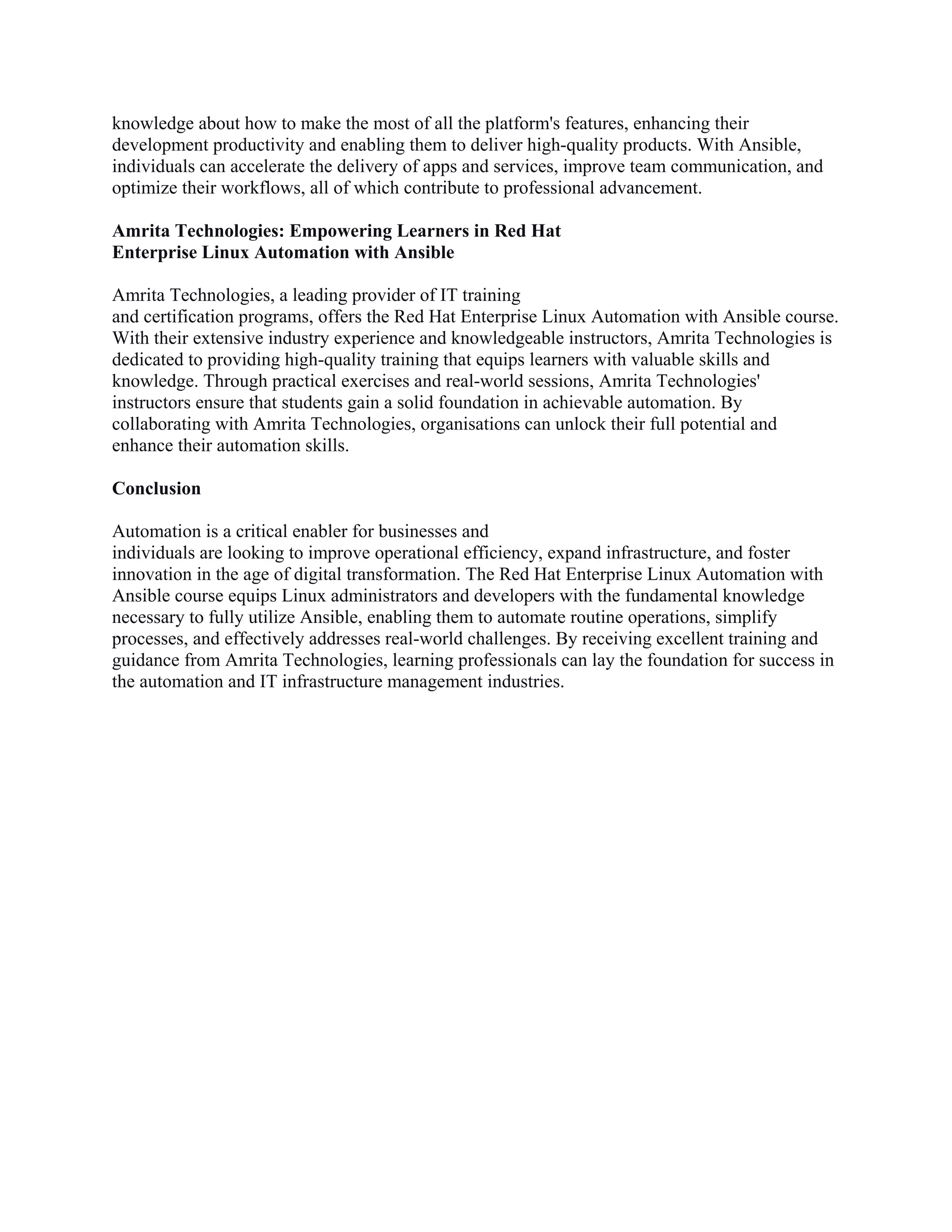 Linux automation with ansibl pdf