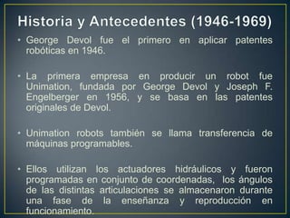 La robótica | PPTX