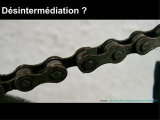 Désintermédiation ?




                                                                            /
                      Source : http://www.flickr.com/photos/animaux/468804830
 