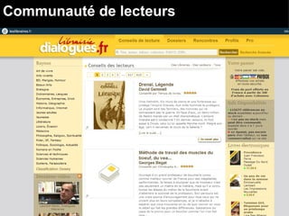 Communauté de lecteurs
 