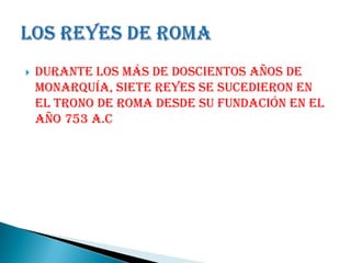 Cuarto Reyes En Roma La roma de los reyes. Andrés ( IES O Couto. Ourense) | PPT