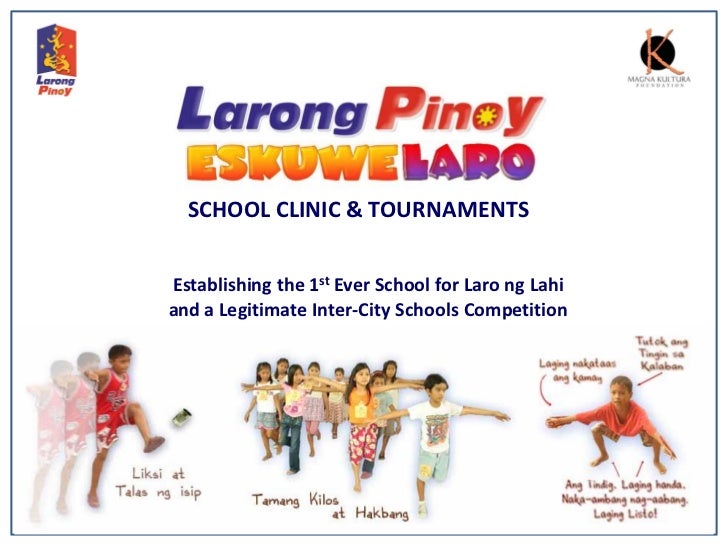 Larong Pinoy Advocacy & Community Engagement