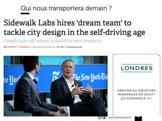 www.15marches.fr
General Motors investit dans la voiture
autonome
 