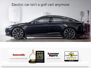 www.15marches.fr
Electric car isn’t a golf cart anymore
 